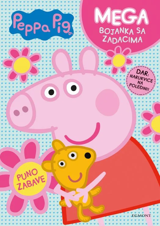 978-953-13-2794-7 Peppa Pig Mega bojanka sa zadacima_front