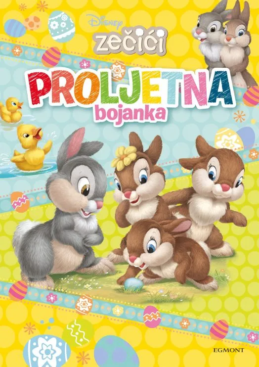 978-953-13-2884-5 Zecici Proljetna bojanka 3D maketa