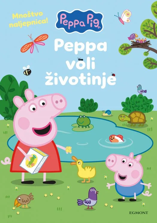 978-953-13-2963-7 PeppaPig Peppa voli zivotinje front
