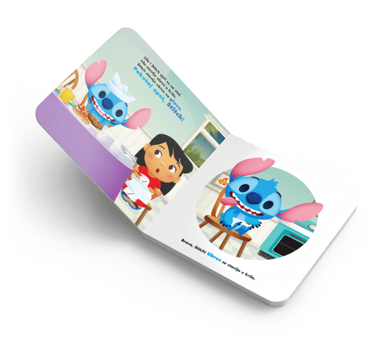 978-953-3026-8 Stitch Vilica je za jelo maketa otvorena
