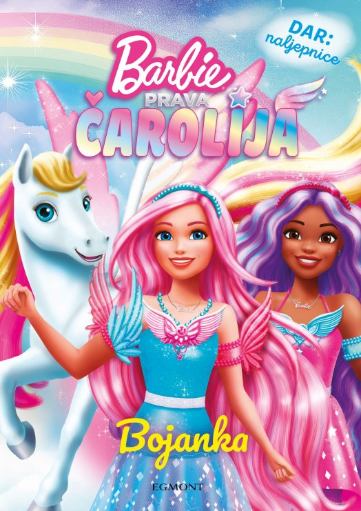 978-953-13-3040-4 Barbie Prava čarolija Bojanka s nalj 2D cover