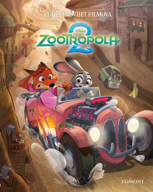 978-953-2922-4 Zootropola 2 Čudesan svijet filmova 2D maketa