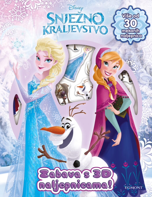 Snježno kraljevstvo: Zabava s 3D naljepnicama