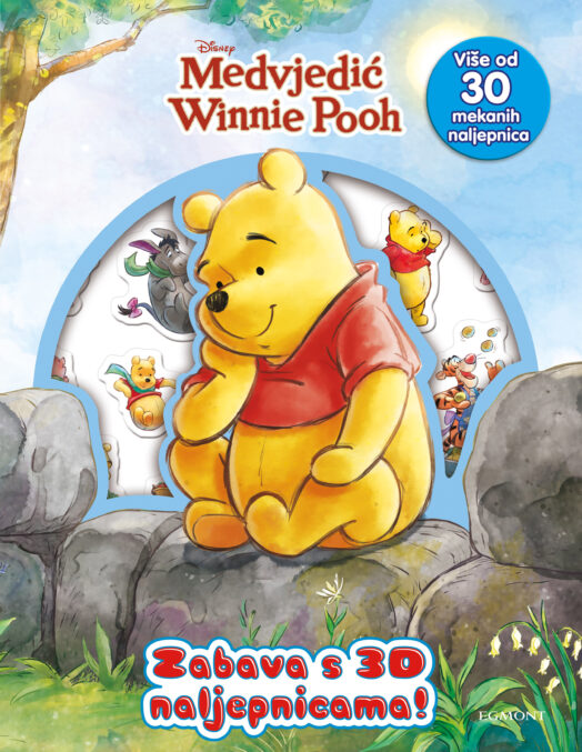 Winnie Pooh: Zabava s 3D naljepnicama