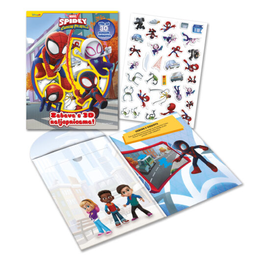 Spidey: Zabava s 3D naljepnicama