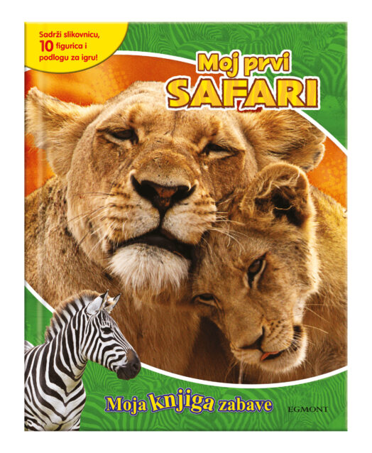 Moj prvi safari: Moja knjiga zabave