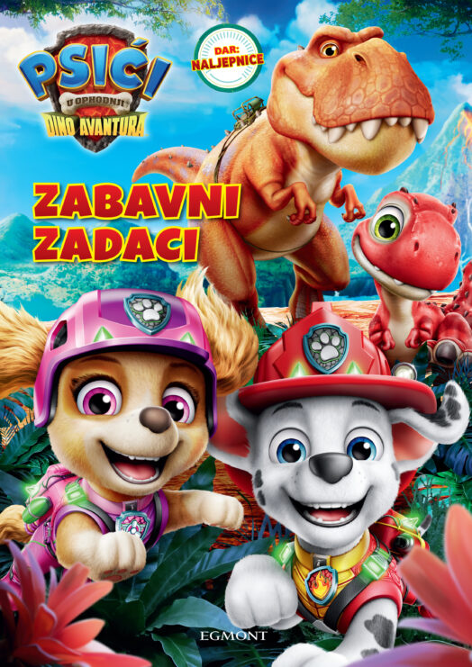Psići u ophodnji Dino avantura Zabavni zadaci