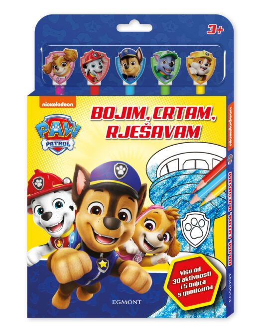 Paw Patrol Bojim, crtam, rješavam